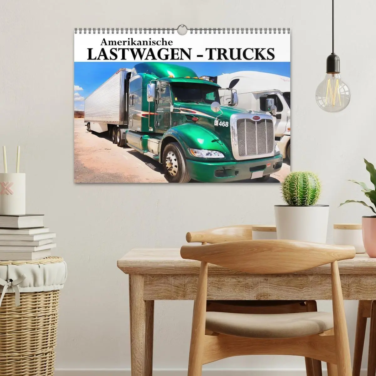 Bild: 9783516963038 | Amerikanische Lastwagen - Trucks (Wandkalender 2027 DIN A3 quer),...