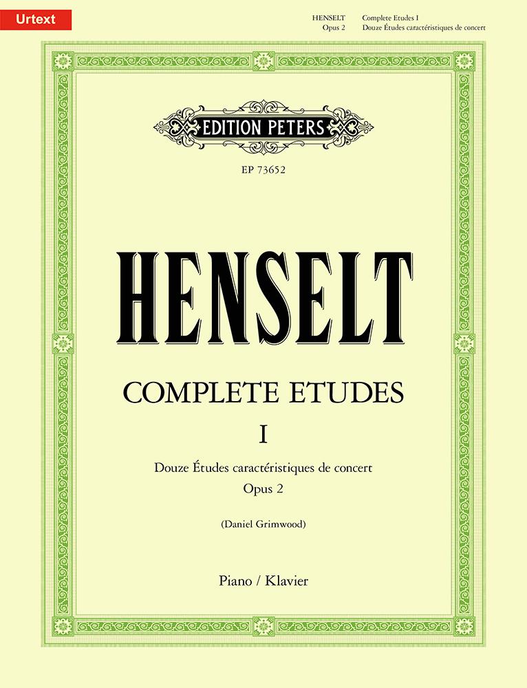 Cover: 9790577023038 | Complete Etudes I | Douze Études Caractéristiques de Concert, Op. 2