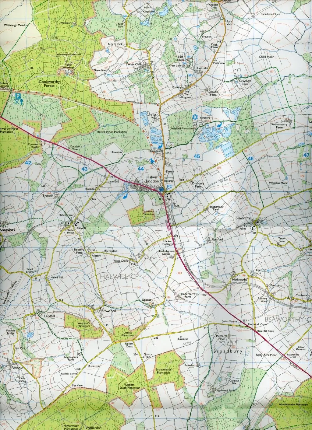 Bild: 9780319243138 | Launceston and Holsworthy | Ordnance Survey | (Land-)Karte | Englisch