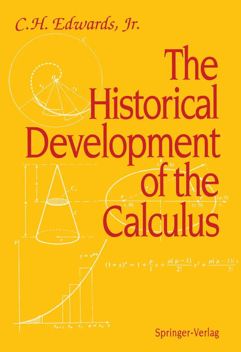 Cover: 9780387943138 | The Historical Development of the Calculus | C. H. Jr. Edwards | Buch Cover: 9780387943138 | The Historical Development of the Calculus | C. H. Jr. Edwards | Buch