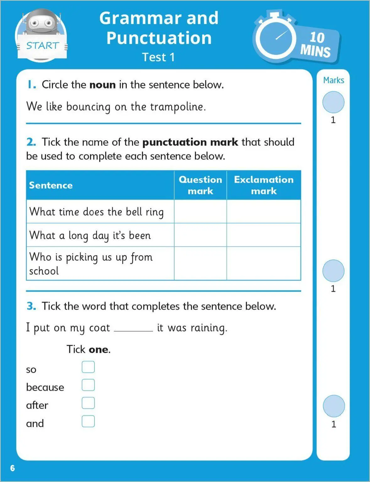 Bild: 9781407183138 | Grammar, Reading &amp; Maths 10-Minute Tests Ages 6-7 | Betts (u. a.)