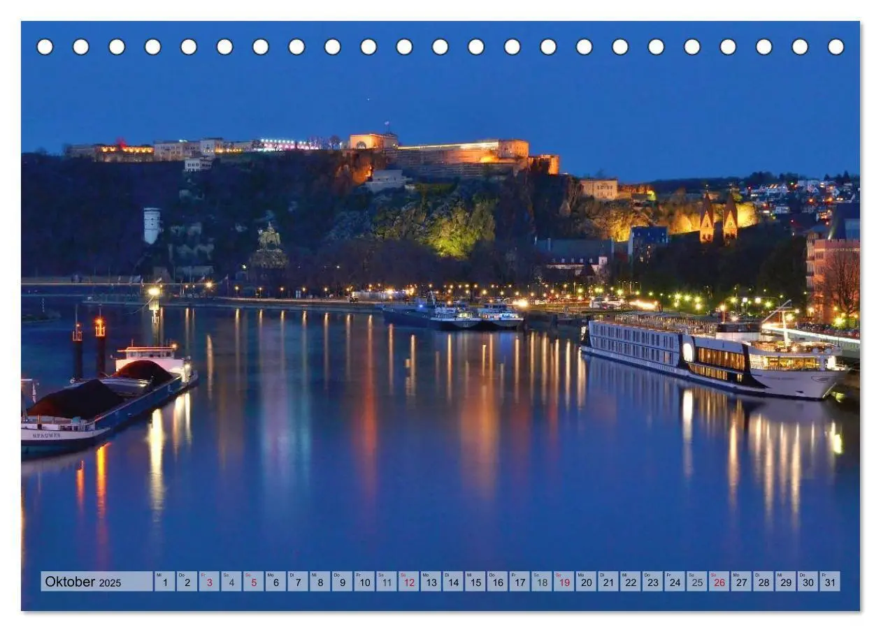 Bild: 9783435393138 | Der Koblenz Kalender (Tischkalender 2025 DIN A5 quer), CALVENDO...