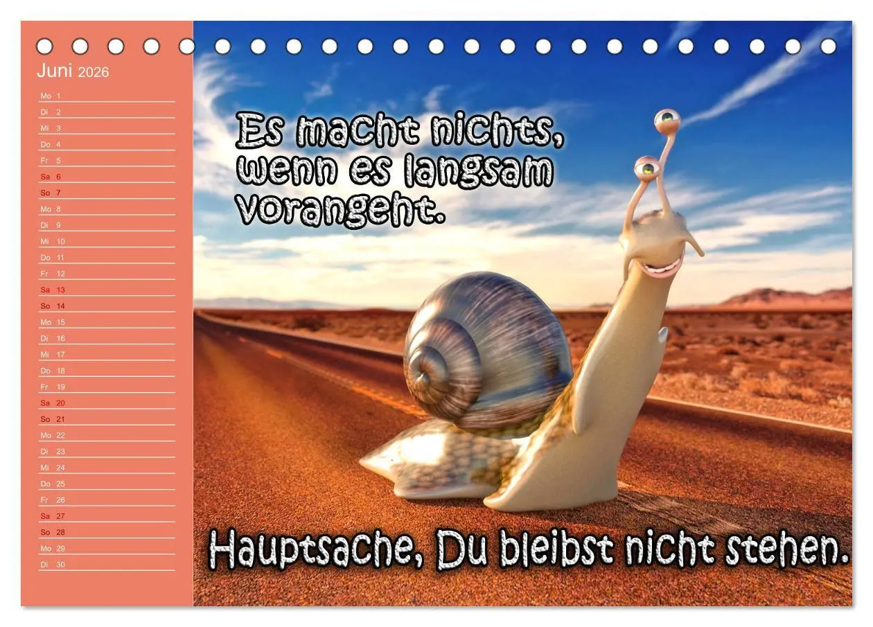 Bild: 9783457623138 | Tierische Toons (Tischkalender 2026 DIN A5 quer), CALVENDO...