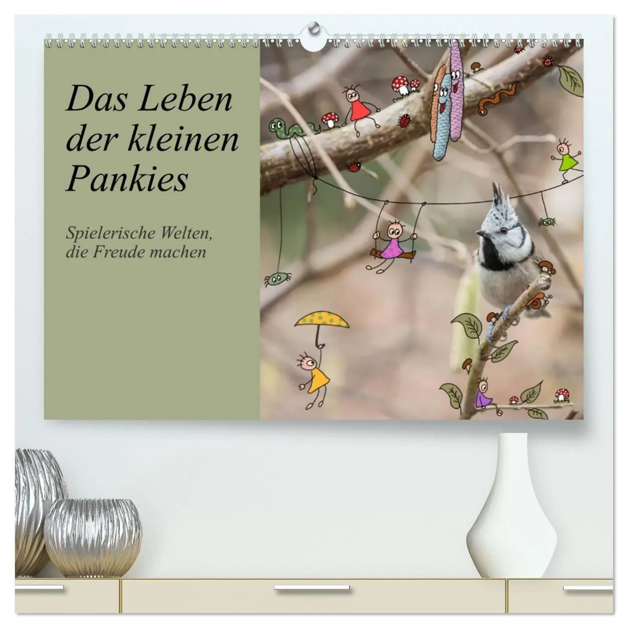 Cover: 9783516023138 | Das Leben der kleinen Pankies (hochwertiger Premium Wandkalender...