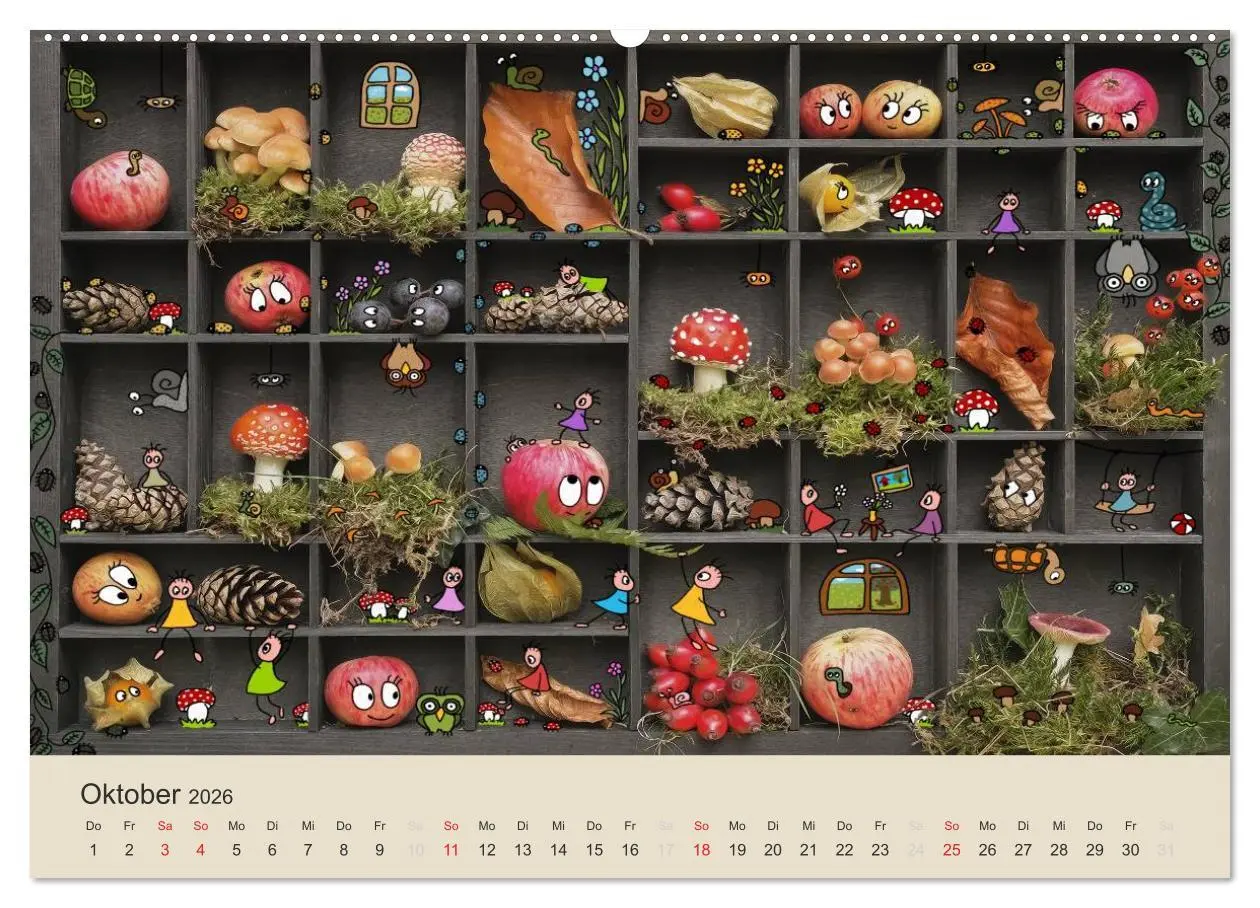 Bild: 9783516023138 | Das Leben der kleinen Pankies (hochwertiger Premium Wandkalender...