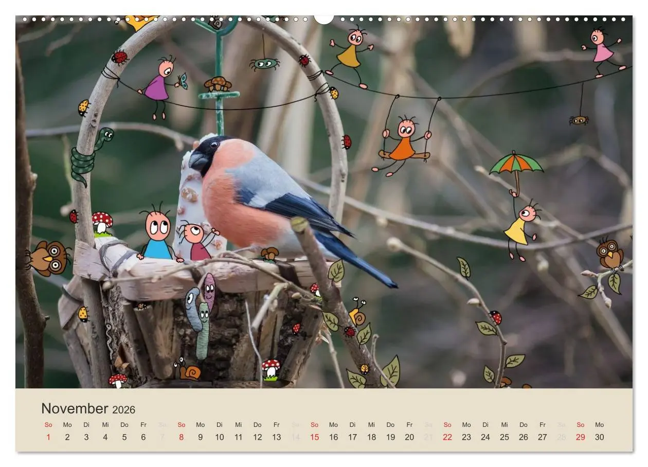 Bild: 9783516023138 | Das Leben der kleinen Pankies (hochwertiger Premium Wandkalender...