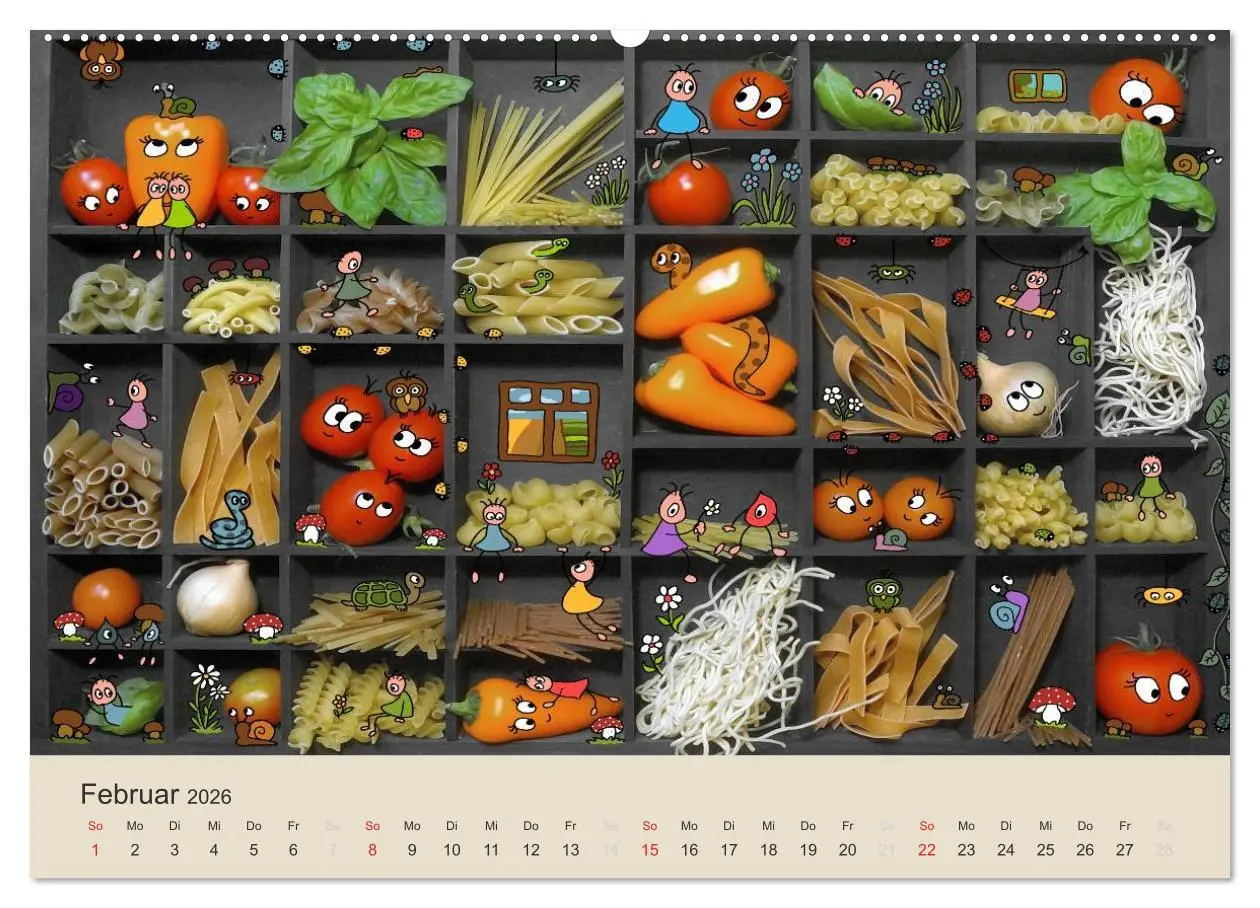 Bild: 9783516023138 | Das Leben der kleinen Pankies (hochwertiger Premium Wandkalender...