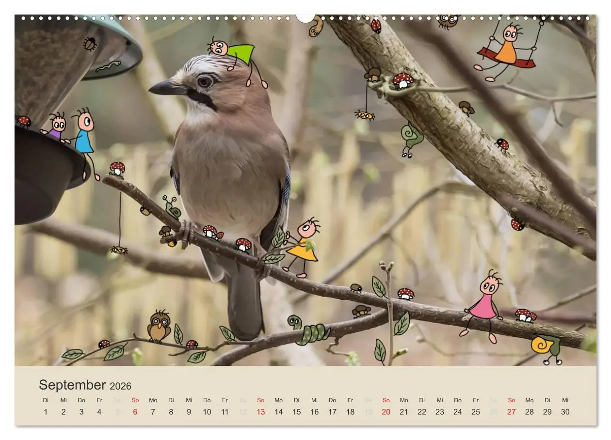 Bild: 9783516023138 | Das Leben der kleinen Pankies (hochwertiger Premium Wandkalender...