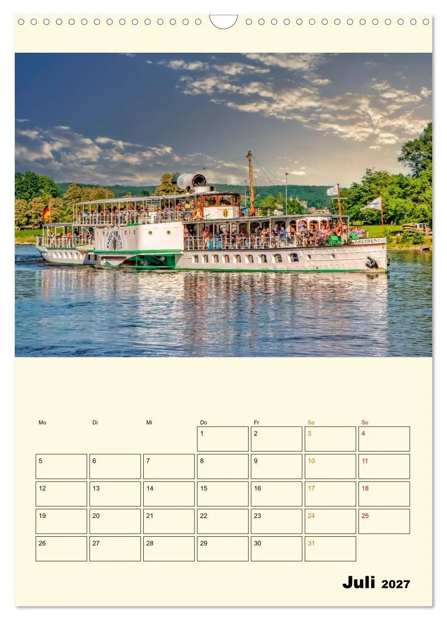 Bild: 9783569423138 | Mein Sachsen (Wandkalender 2027 DIN A3 hoch), CALVENDO Monatskalender
