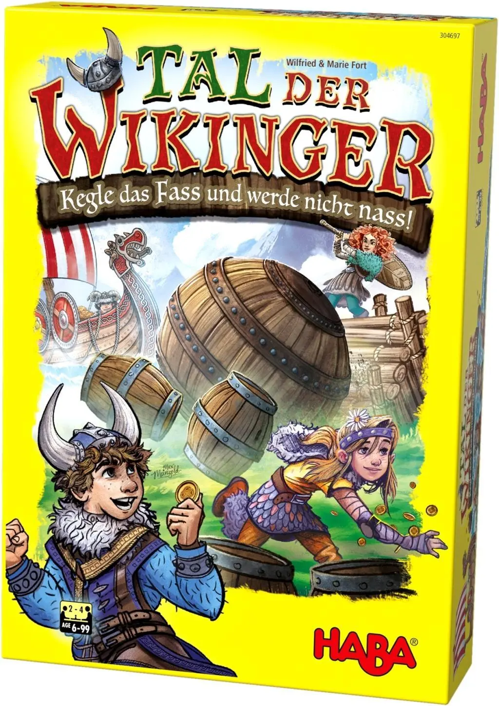 Cover: 4010168243238 | Tal der Wikinger | Wilfried Fort (u. a.) | Spiel | 1304697001 | 2019