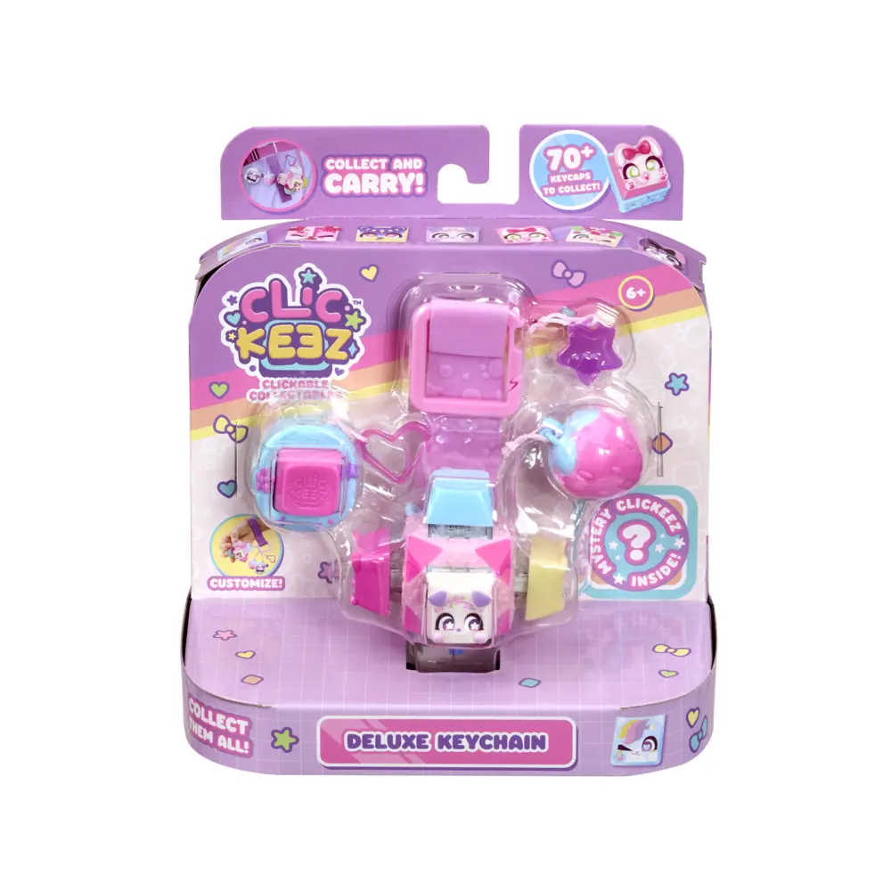 Bild: 8720077343238 | Clickeez Deluxe Keychain - Fidget Cube | 934323.008 | Deutsch | 2025