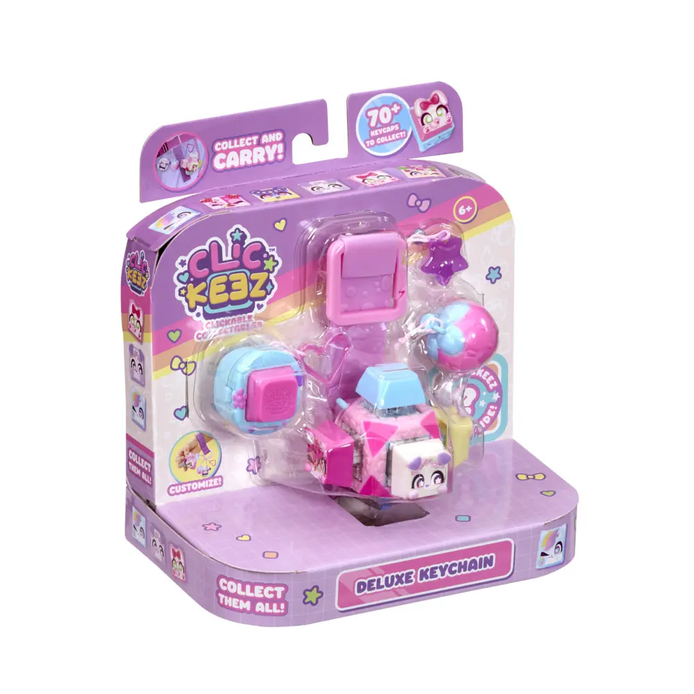 Bild: 8720077343238 | Clickeez Deluxe Keychain - Fidget Cube | 934323.008 | Deutsch | 2025