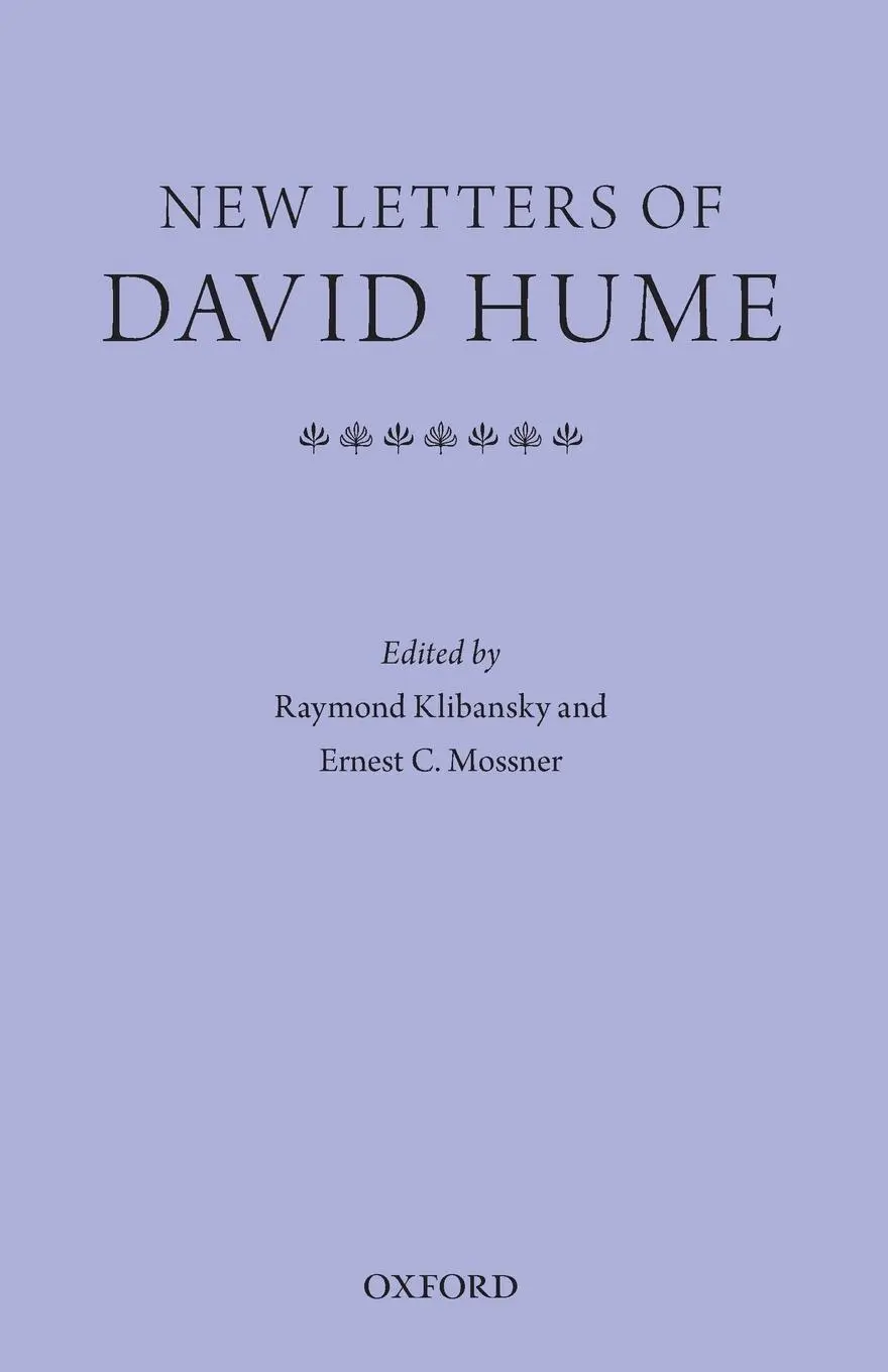 Cover: 9780199693238 | New Letters of David Hume | Raymond Klibansky (u. a.) | Taschenbuch