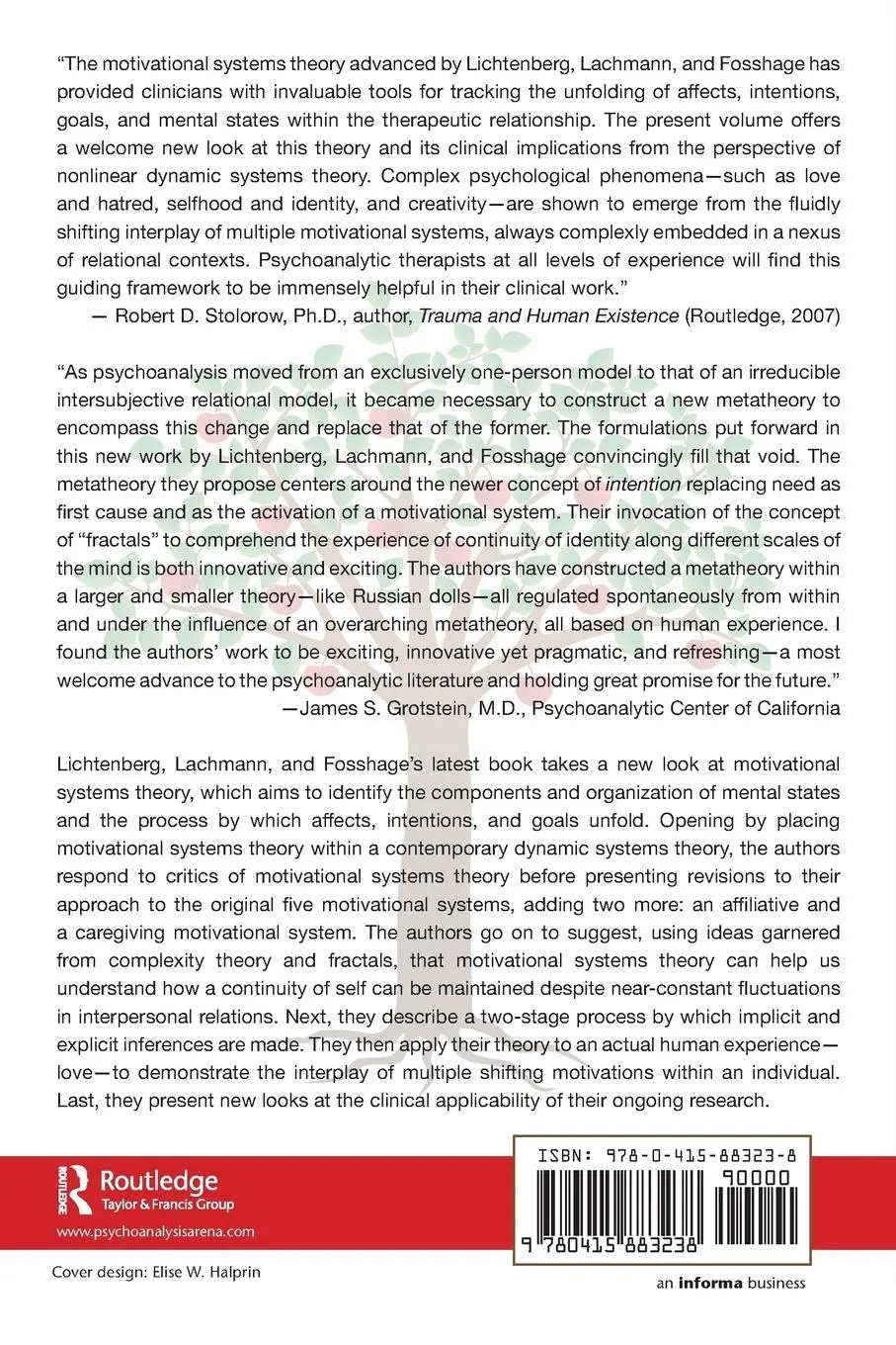 Rückseite: 9780415883238 | Psychoanalysis and Motivational Systems | A New Look | Taschenbuch