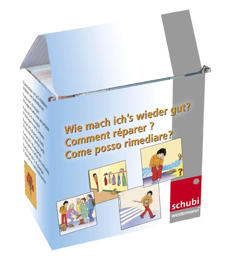 Cover: 9783039763238 | Wie mach ichs wieder gut? | Bilderbox | Box | Deutsch | 2025