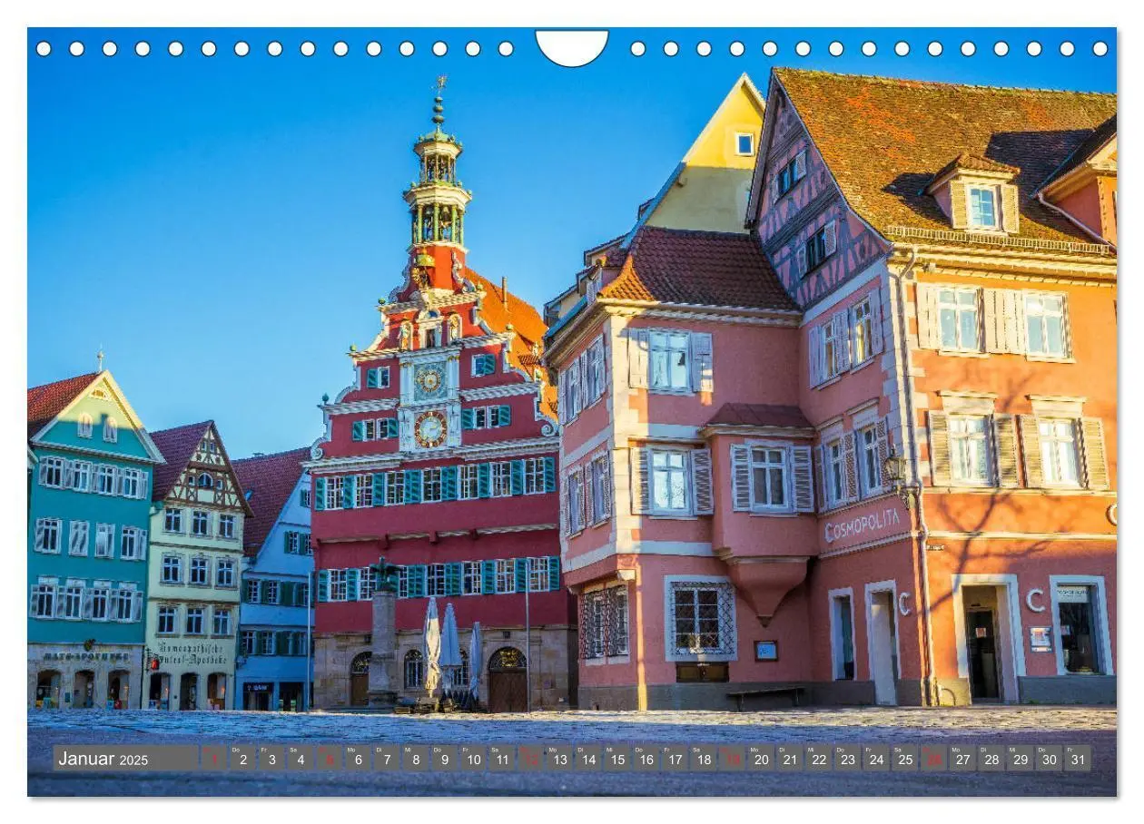 Bild: 9783435143238 | Historisches Esslingen am Neckar 2025 (Wandkalender 2025 DIN A4...