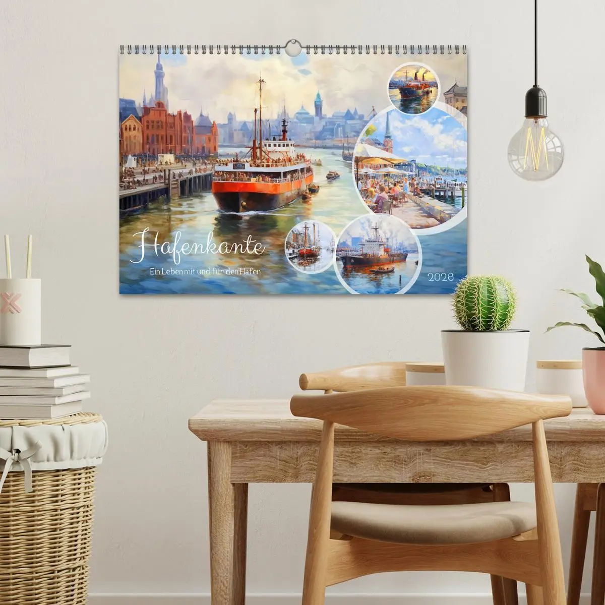 Bild: 9783457473238 | Hafenkante - Ein Leben mit und für den Hafen (Wandkalender 2026 DIN...