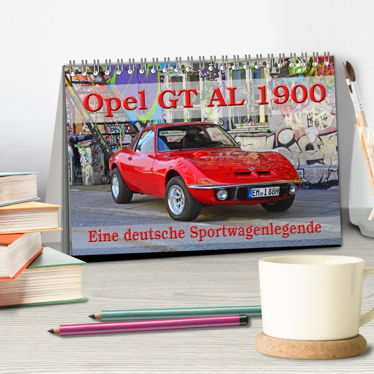 Bild: 9783457783238 | Opel GT 1900 AL Eine deutsche Sportwagenlegende (Tischkalender 2026...
