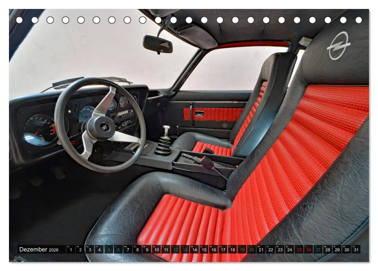 Bild: 9783457783238 | Opel GT 1900 AL Eine deutsche Sportwagenlegende (Tischkalender 2026...