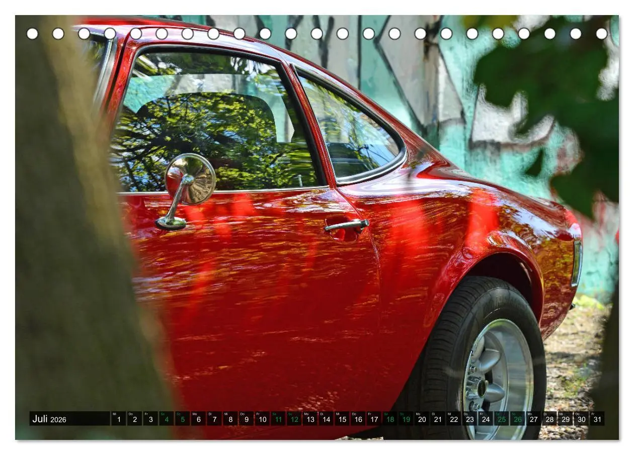 Bild: 9783457783238 | Opel GT 1900 AL Eine deutsche Sportwagenlegende (Tischkalender 2026...