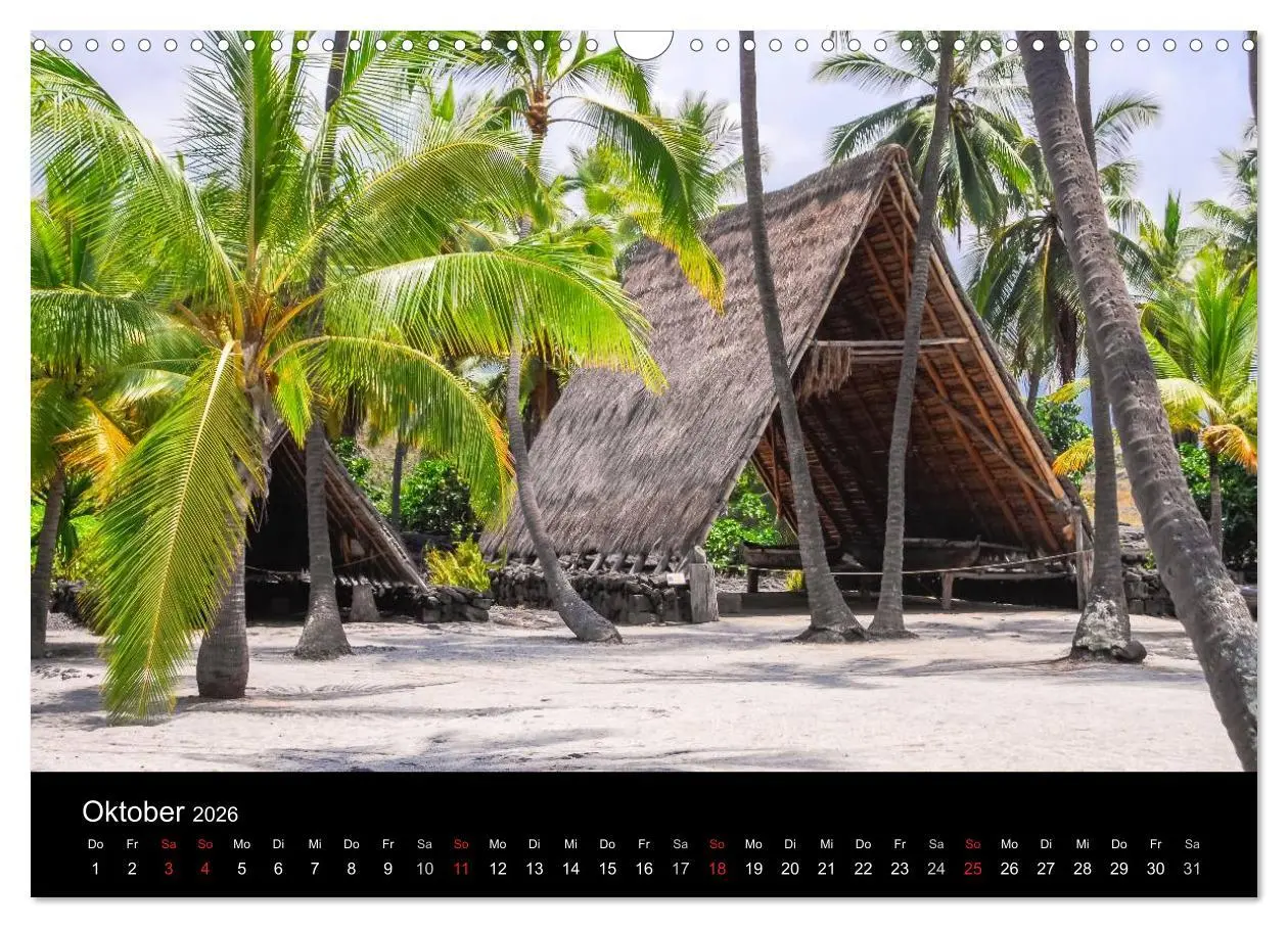 Bild: 9783516183238 | The Unknown HAWAII (Wandkalender 2026 DIN A3 quer), CALVENDO...