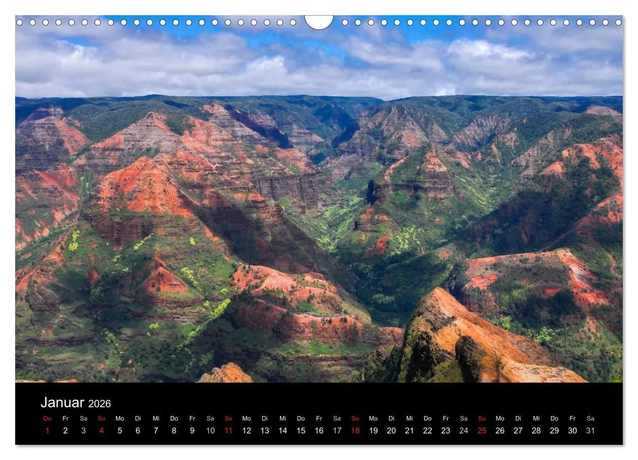 Bild: 9783516183238 | The Unknown HAWAII (Wandkalender 2026 DIN A3 quer), CALVENDO...