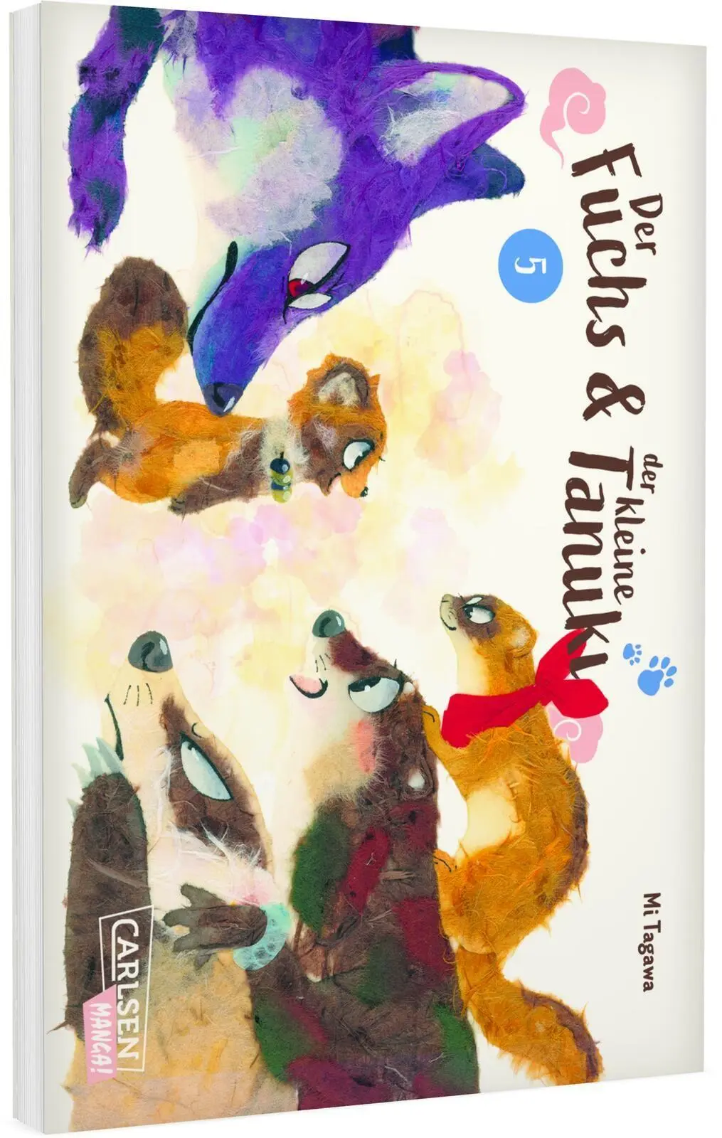 Cover: 9783551803238 | Der Fuchs und der kleine Tanuki 5 | Mi Tagawa | Taschenbuch | 192 S.