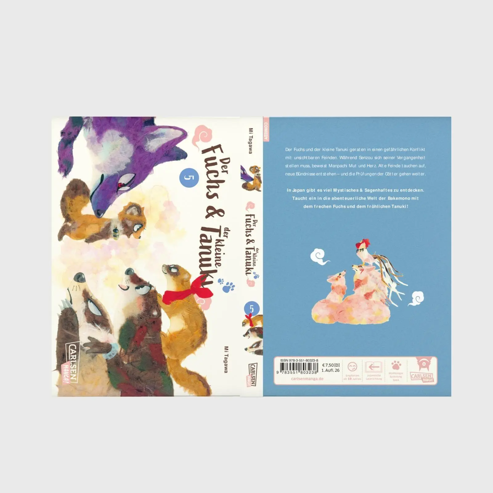 Bild: 9783551803238 | Der Fuchs und der kleine Tanuki 5 | Mi Tagawa | Taschenbuch | 192 S.