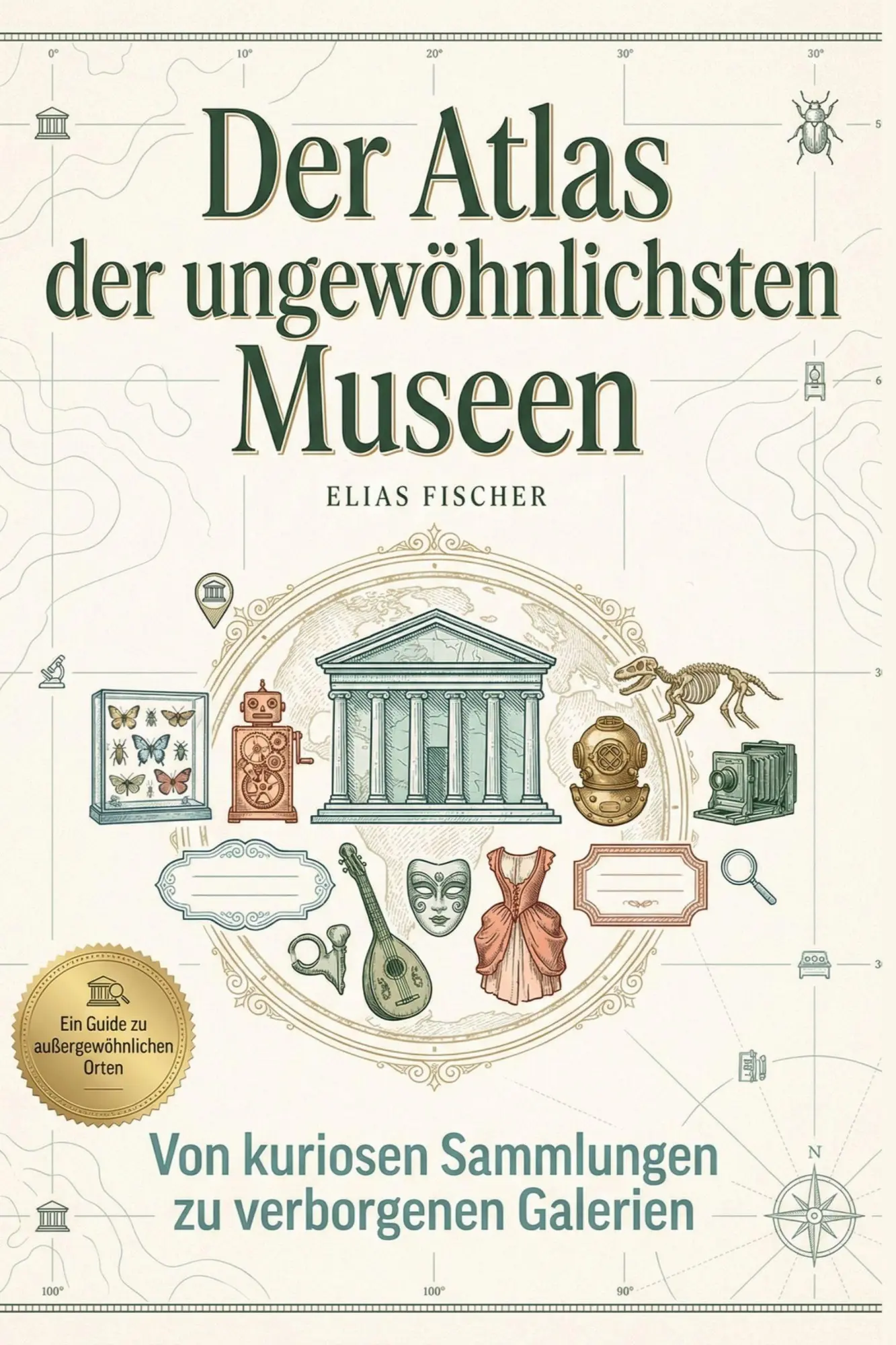 Cover: 9783695383238 | Der Atlas der ungewöhnlichsten Museen | Elias Fischer | Taschenbuch