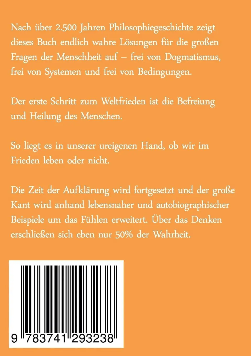 Rückseite: 9783741293238 | Der Weltfrieden | Die Erlösung von Kapitalismus und Kommunismus | Buch