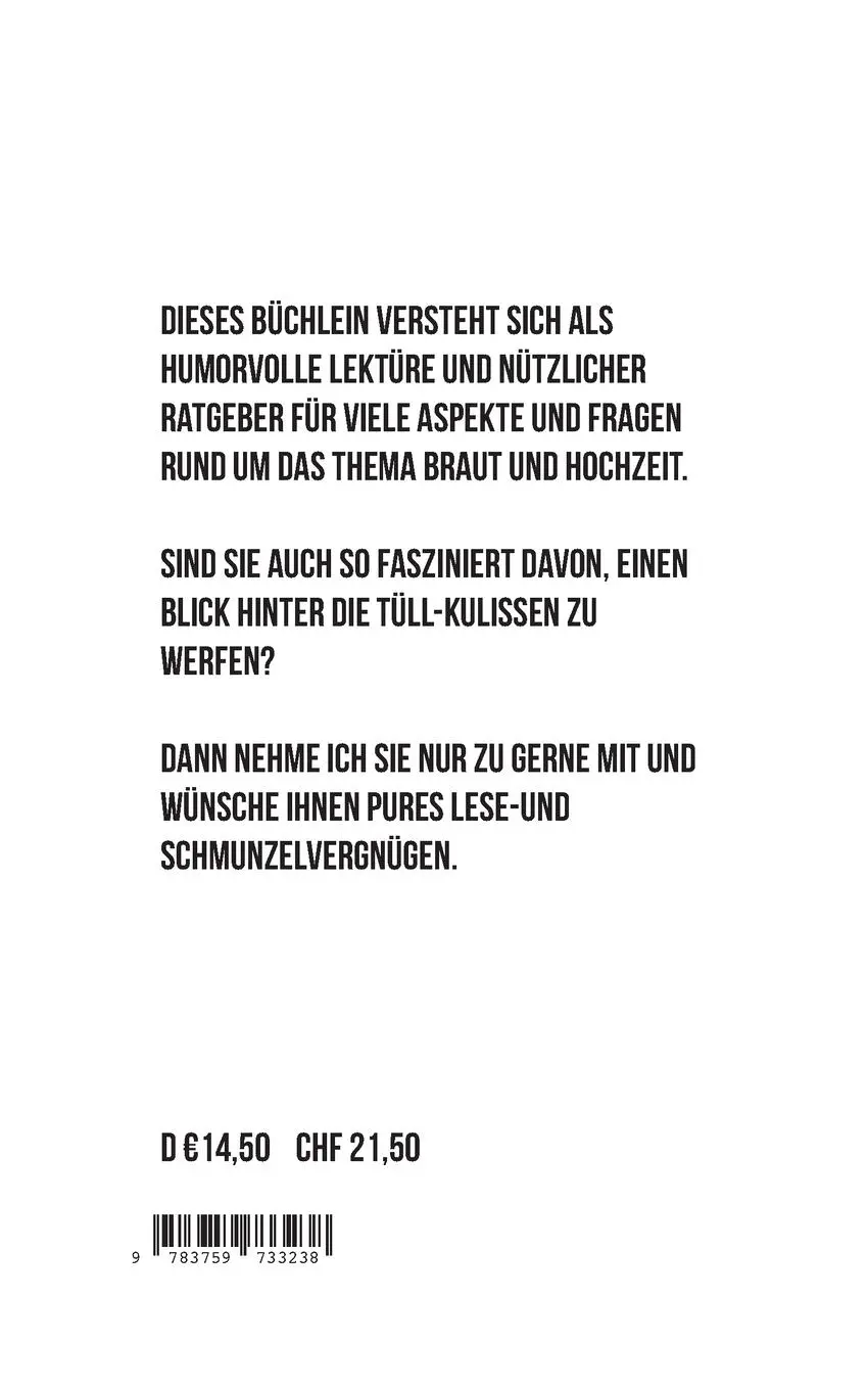 Rückseite: 9783759733238 | Es hochzeitet sehr. Keep calm and marry on | Andrea Brings | Buch