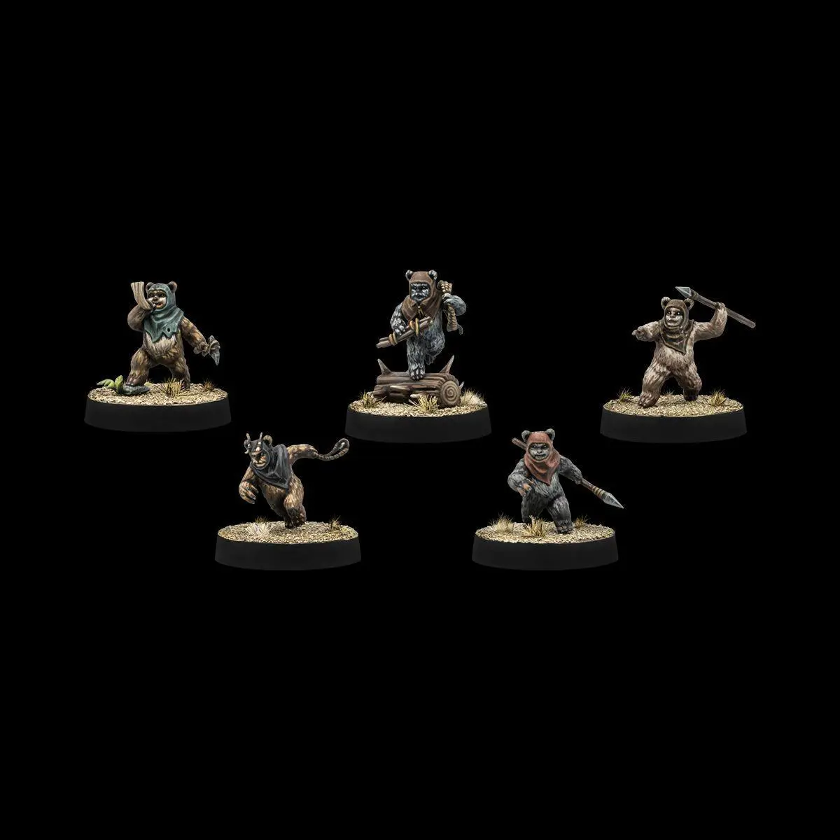 Bild: 841333123338 | Star Wars Legion - Ewok-Krieger | Alex Davy | Spiel | FFGD4705 | 2023