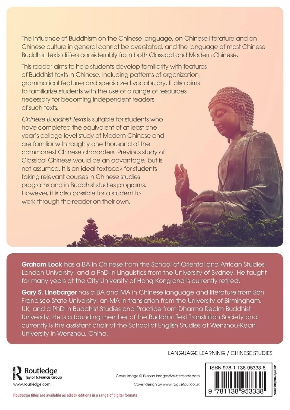 Rückseite: 9781138953338 | Chinese Buddhist Texts | An Introductory Reader | Graham Lock (u. a.)