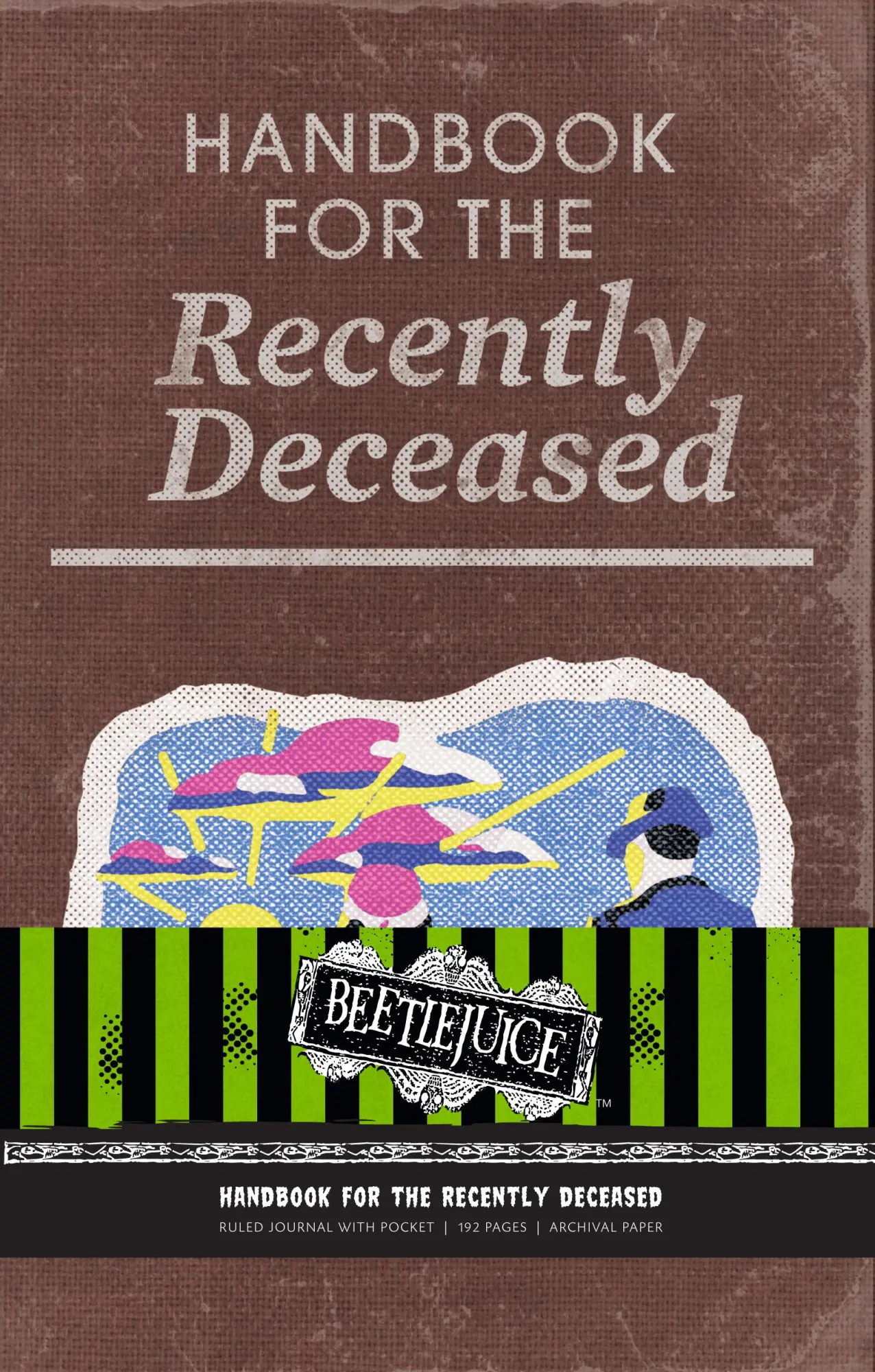 Cover: 9781683833338 | Beetlejuice: Handbook for the Recently Deceased Hardcover Ruled... Cover: 9781683833338 | Beetlejuice: Handbook for the Recently Deceased Hardcover Ruled...