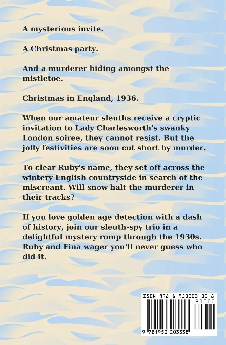 Rückseite: 9781950203338 | Fatal Festivities | A Golden Age Christmas Cosy Mystery Novella | Buch