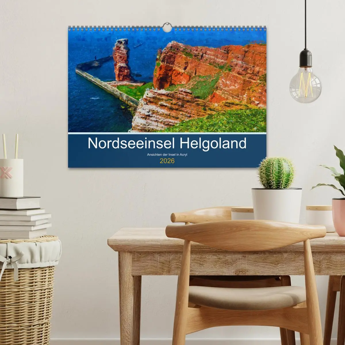 Bild: 9783457603338 | Nordseeinsel Helgoland - Ansichten der Insel in Acryl (Wandkalender...