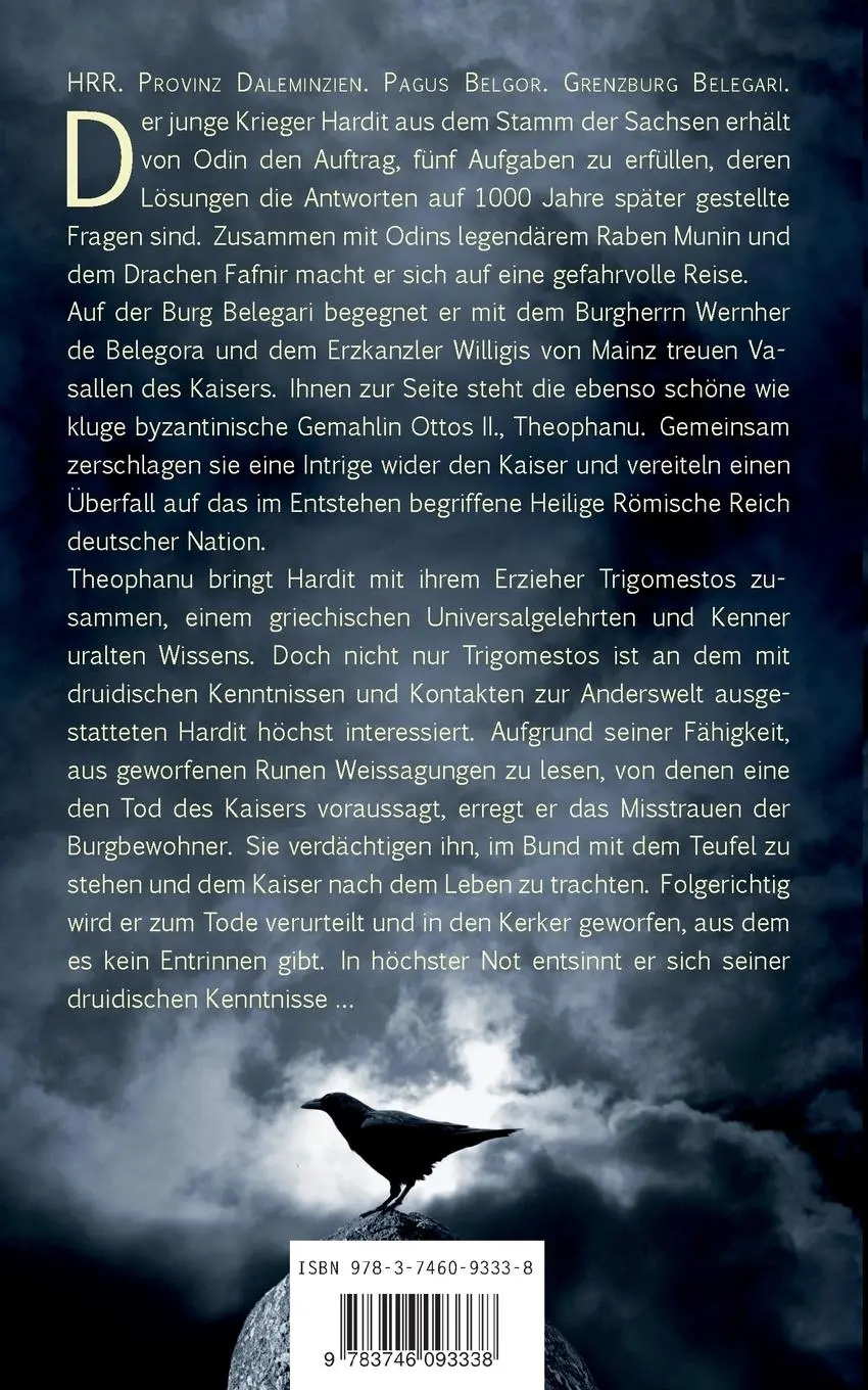 Rückseite: 9783746093338 | Im Auftrag Odins | Roman | Franz Harka | Taschenbuch | 268 S. | 2018