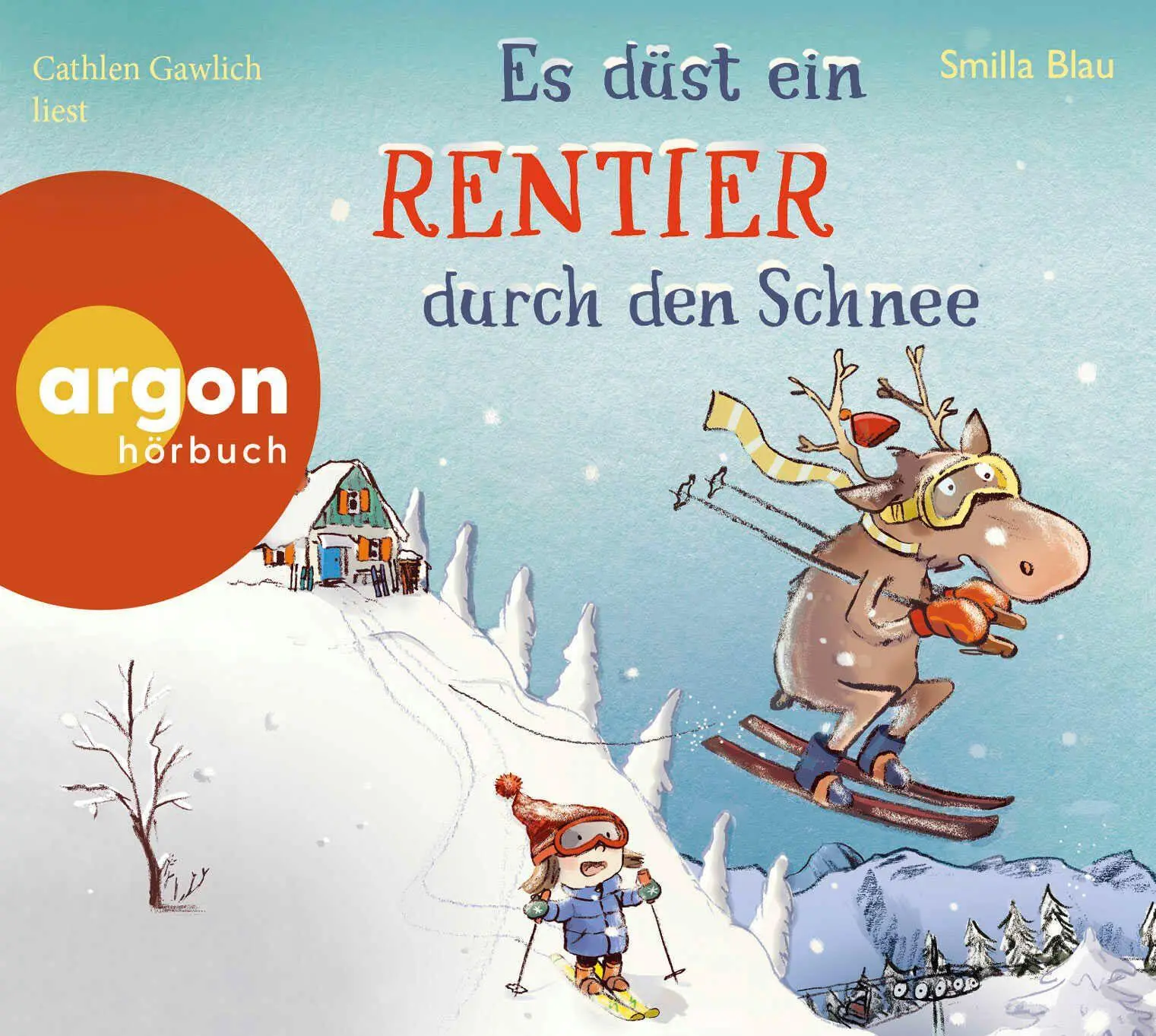 Cover: 9783839843338 | Es düst ein Rentier durch den Schnee | Smilla Blau | Audio-CD | 2025