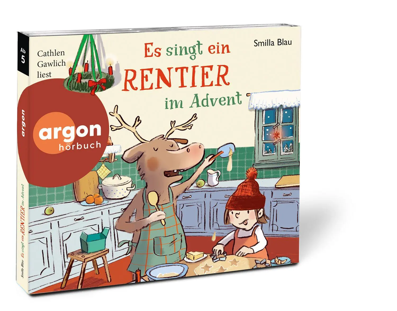 Bild: 9783839843338 | Es düst ein Rentier durch den Schnee | Smilla Blau | Audio-CD | 2025