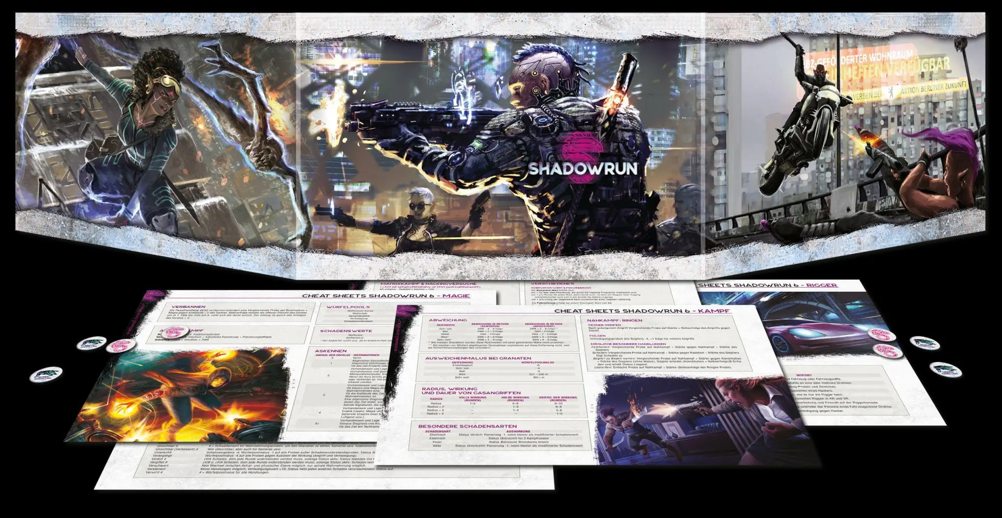 Cover: 9783957893338 | Shadowrun: Sichtschirmpack | Buch | Gebunden | Deutsch | 2020