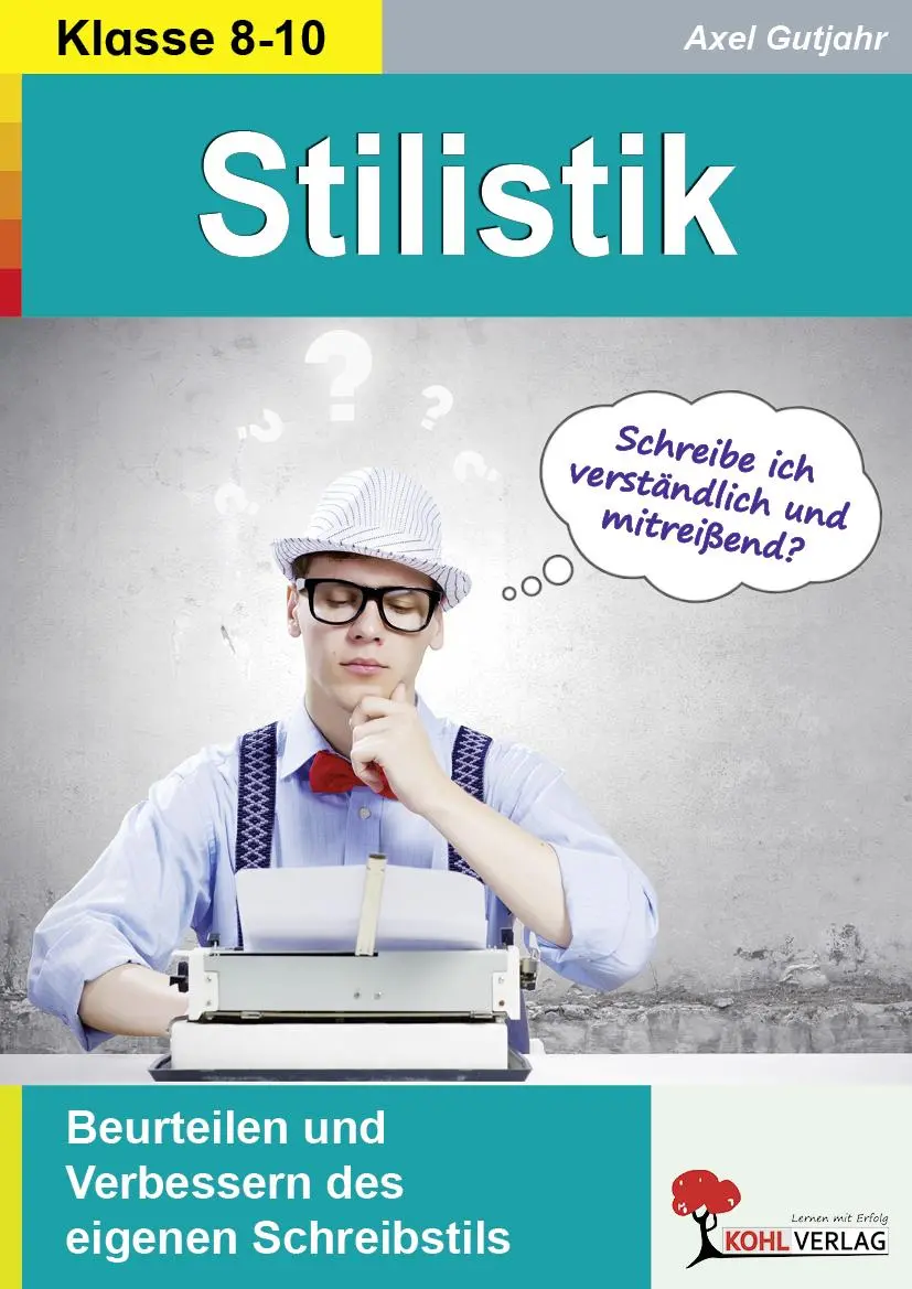 Cover: 9783988413338 | Stilistik / Beurteilen und Verbessern des eigenen Schreibstils | Buch