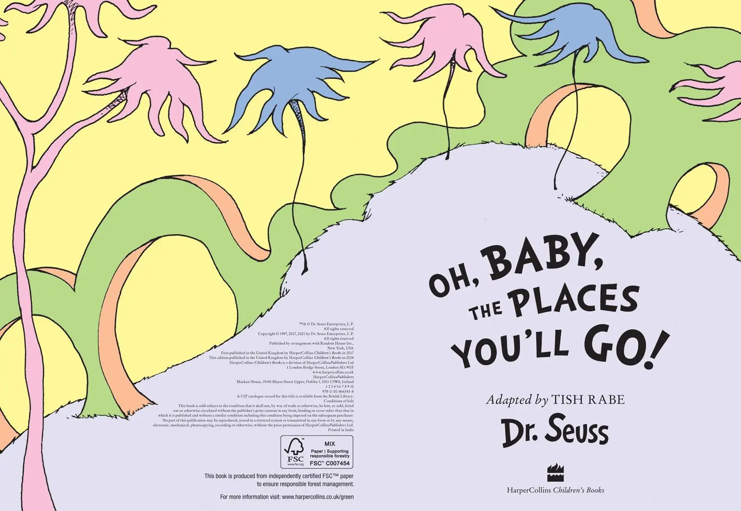 Bild: 9780008663438 | Oh, Baby, The Places You'll Go! | Dr Seuss | Taschenbuch | Paperback