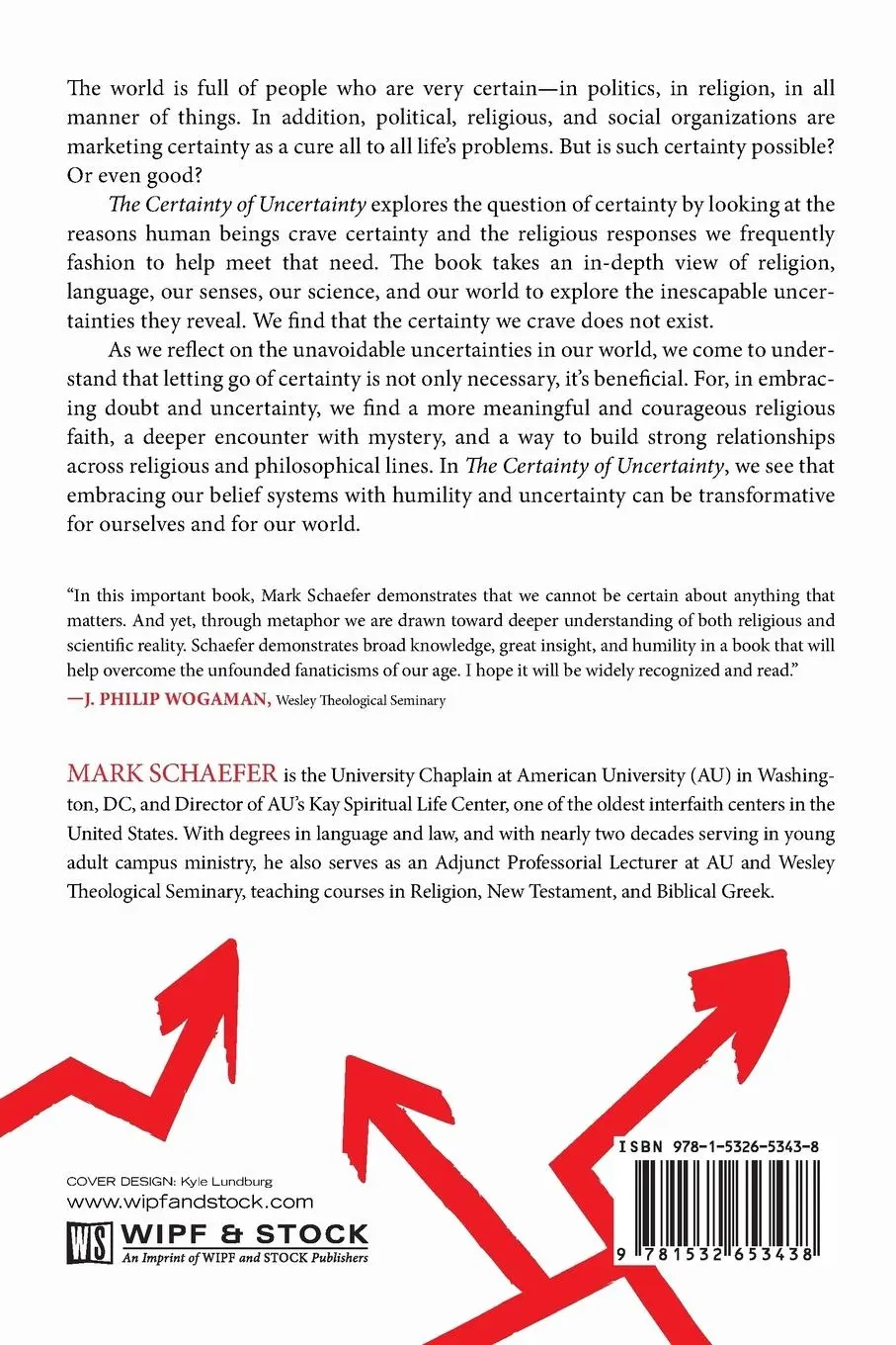 Rückseite: 9781532653438 | The Certainty of Uncertainty | Mark A. Schaefer | Taschenbuch | 2018