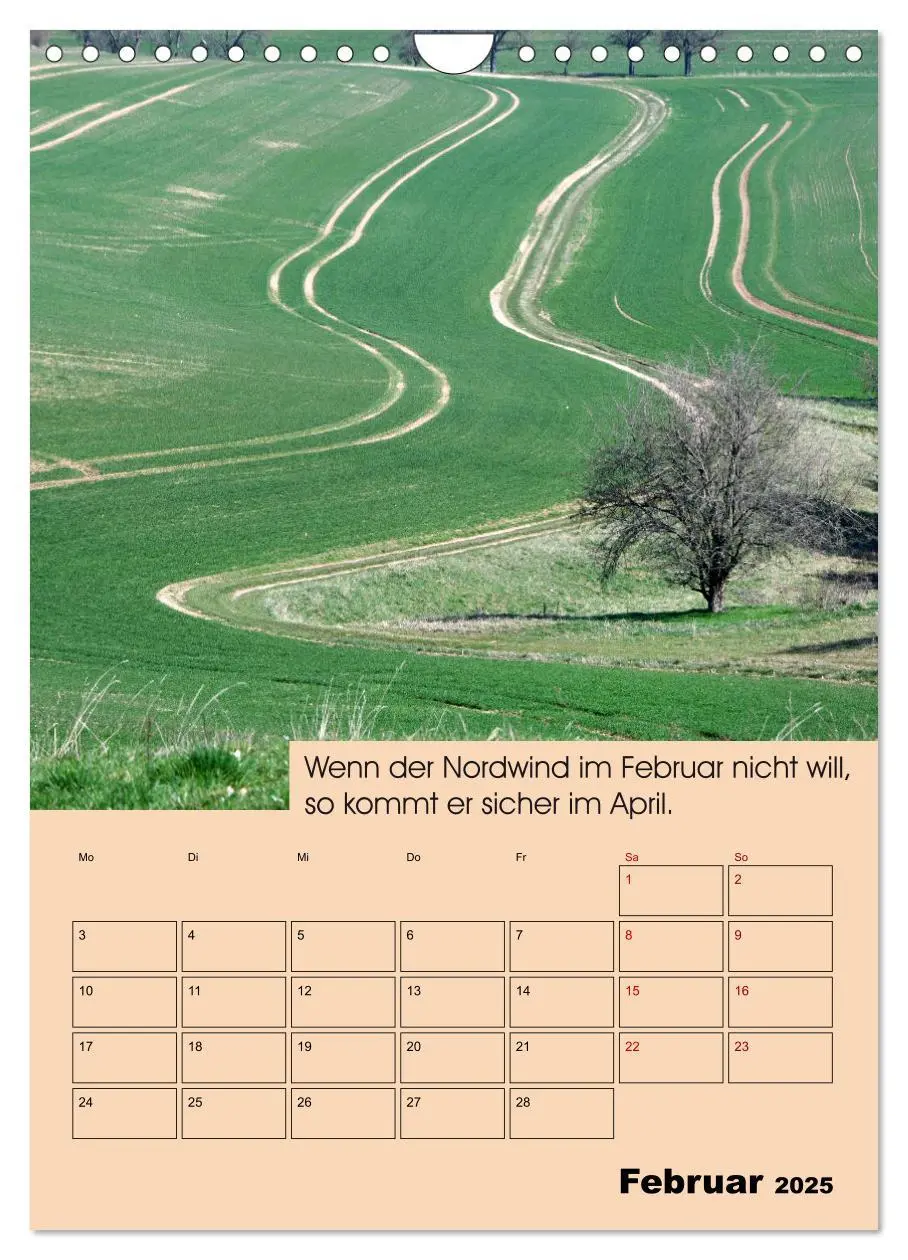 Bild: 9783435983438 | Wetter-Regeln der Bauern (Wandkalender 2025 DIN A4 hoch), CALVENDO...