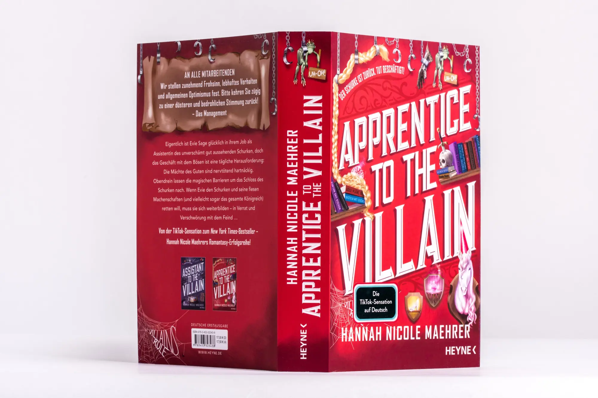 Bild: 9783453323438 | Apprentice to the Villain | Hannah Nicole Maehrer | Taschenbuch | 2025