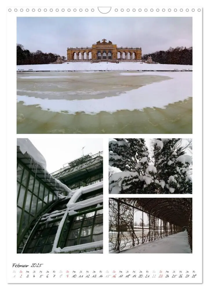 Bild: 9783457073438 | Schloss Schönbrunn im Wandel der Jahreszeiten (Wandkalender 2025...