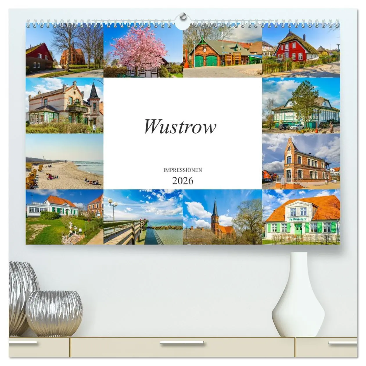 Cover: 9783457693438 | Wustrow Impressionen (hochwertiger Premium Wandkalender 2026 DIN A2...
