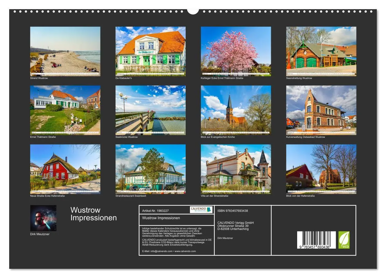 Bild: 9783457693438 | Wustrow Impressionen (hochwertiger Premium Wandkalender 2026 DIN A2...