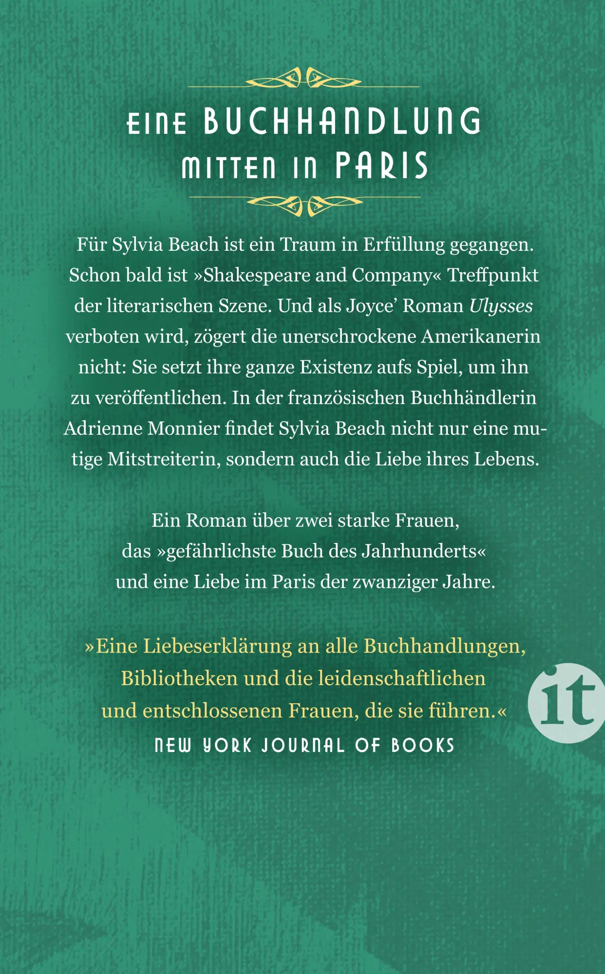 Rückseite: 9783458683438 | Die Buchhändlerin von Paris | Kerri Maher | Taschenbuch | 390 S.
