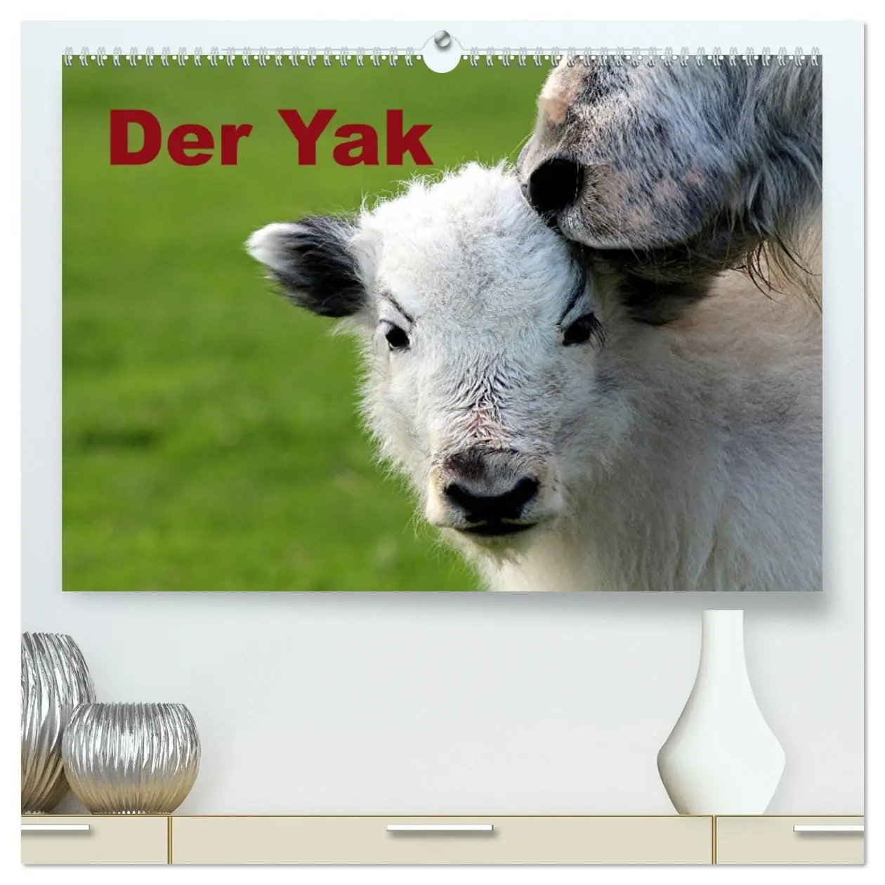 Cover: 9783516093438 | Der Yak (hochwertiger Premium Wandkalender 2026 DIN A2 quer),...